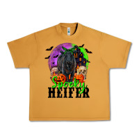Peanut Butter spooky heifer black angus Urban Heavy Tee - RanaPortraitStore