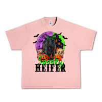 Salmon spooky heifer black angus Urban Heavy Tee - RanaPortraitStore