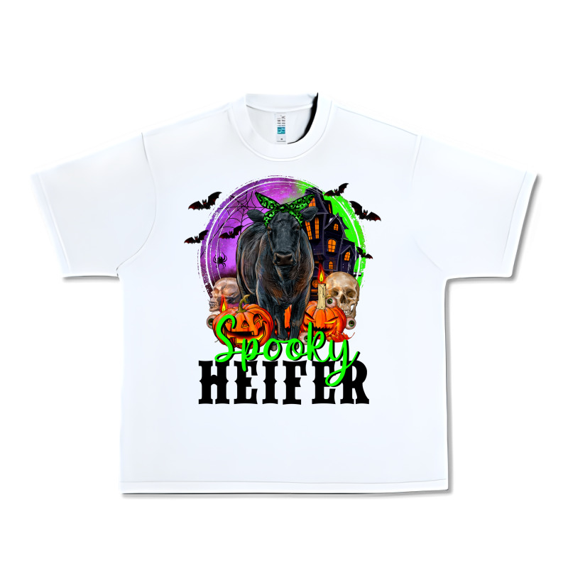 Spooky Heifer Black Angus Urban Heavy Tee by RanaPortraitStore | Teevron