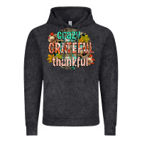 Vintage Black crazy grateful thankful Vintage Hoodie - CowGirlArtShop