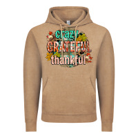 Vintage Coffee crazy grateful thankful Vintage Hoodie - CowGirlArtShop