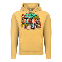 Vintage Mustard crazy grateful thankful Vintage Hoodie - CowGirlArtShop