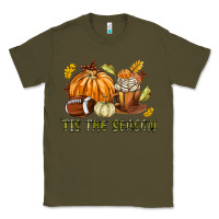 Army Green Tis The Season Fall Classic Tee - texasbilliewilder
