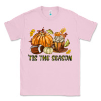 Bubblegum Pink Tis The Season Fall Classic Tee - texasbilliewilder