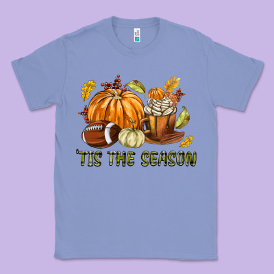 Tis The Season Fall Classic Tee Designed By Texasbilliewilder