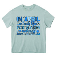 Arona in april we wear blue for autism awareness Heavy Core Tee - Artiststas