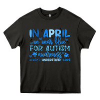 Asphalt in april we wear blue for autism awareness Heavy Core Tee - Artiststas