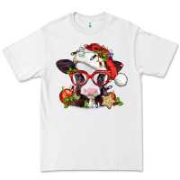 White Christmas baby cow Premium Tee - Jasminsmagicworld