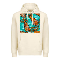 Tofu fall gnomes seamless pattern Premium Hoodie - BundleAndBundleShop