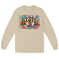 Mushroom Easter Long Sleeve Tee - CowGirlArtShop