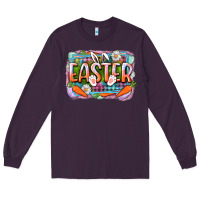 Plum Easter Long Sleeve Tee - CowGirlArtShop