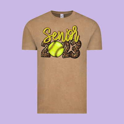 2023 Senior Softball Vintage Tee Designed By Howdyjamesfarm