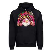 Black pink christmas rainbow Urban Hoodie - AdoDesignShop