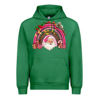 Emerald pink christmas rainbow Urban Hoodie - AdoDesignShop