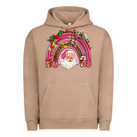 Pigment Burro pink christmas rainbow Urban Hoodie - AdoDesignShop