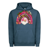 Pigment Midnight Navy pink christmas rainbow Urban Hoodie - AdoDesignShop