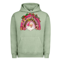 Pigment Oil Green pink christmas rainbow Urban Hoodie - AdoDesignShop