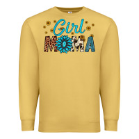 Antique Gold girl mama Premium Sweatshirt - Artiststas