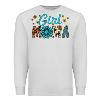 Dove Grey girl mama Premium Sweatshirt - Artiststas