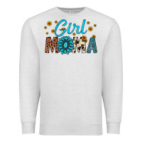 Oatmeal Heather girl mama Premium Sweatshirt - Artiststas
