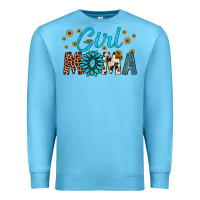 Ocean Blue girl mama Premium Sweatshirt - Artiststas