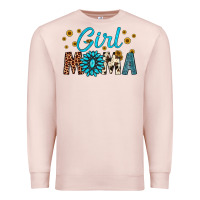 Pale Pink girl mama Premium Sweatshirt - Artiststas