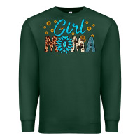 Sports Green girl mama Premium Sweatshirt - Artiststas
