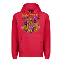 Cardinal Basketball life afro girl sneakers Premium Hoodie - RanaPortraitStore