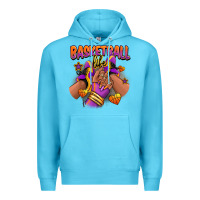 Basketball Life Afro Girl Sneakers Premium Hoodie | Teevron