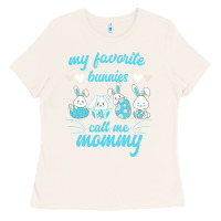 Bone My Favorite Bunnies Call Me Mommy Ladies Tee - Bettercallsaul