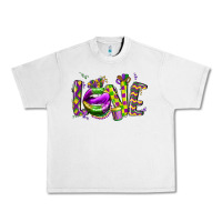 Lunar Rock mardi gras love lips Urban Heavy Tee - CowGirlArtShop