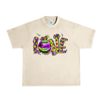 Sandshell mardi gras love lips Urban Heavy Tee - CowGirlArtShop