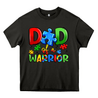 Asphalt dad of a warrior Heavy Core Tee - Artiststas