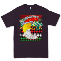 Plum Christmas Brushstrokes Moon Premium Tee - Bettercallsaul