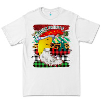 White Christmas Brushstrokes Moon Premium Tee - Bettercallsaul