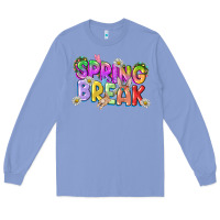 Colony Blue Spring break Easter Day Long Sleeve Tee - CowGirlArtShop