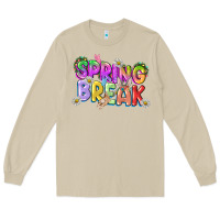 Mushroom Spring break Easter Day Long Sleeve Tee - CowGirlArtShop