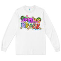 White Spring break Easter Day Long Sleeve Tee - CowGirlArtShop