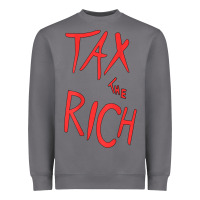 Storm tax the rich shirt (on back)political t shirts for women men t shirt Heavyweight Sweatshirt - minhPixels