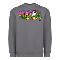 Storm Stay Spooky Heavyweight Sweatshirt - CowhideDigitalArt