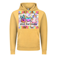 Vintage Mustard peace loeve unicorns Vintage Hoodie - CowGirlArtShop