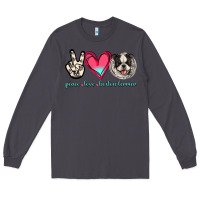 Smoke Peace Love Boston Terrier Long Sleeve Tee - Jasminsmagicworld