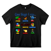 Black god says i am autism Heavy Core Tee - Artiststas