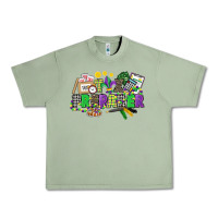 Oil Green tax preparer mardi gras Urban Heavy Tee - CowGirlArtShop