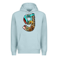Blue Mist farm life alphabet lowercase letters g Premium Hoodie - BundleAndBundleShop