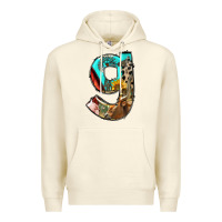 Sandshell farm life alphabet lowercase letters g Premium Hoodie - BundleAndBundleShop