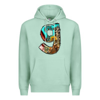 Seafoam farm life alphabet lowercase letters g Premium Hoodie - BundleAndBundleShop