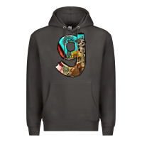 Smoke farm life alphabet lowercase letters g Premium Hoodie - BundleAndBundleShop