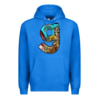 True Royal farm life alphabet lowercase letters g Premium Hoodie - BundleAndBundleShop