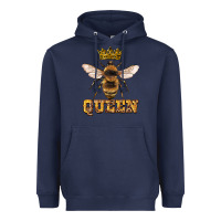 Navy queen bee Heavyweight Hoodie - Artiststas